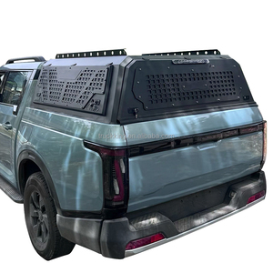 ฝาปิดกระบะท้ายรถบรรทุกแบบล็อคได้ สำหรับงานหนัก พร้อมหน้าต่างเปิดได้สองด้าน และแร็คหลังคา - Product Image 3