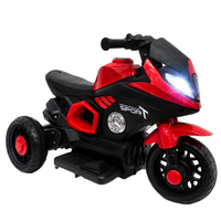 Tricycle électrique pour enfants à piles, vélo à trois roues, jouet avec siège antidérapant, intérieur/extérieur, pour garçons et filles