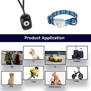 Nieuwe Slimme Huisdiertracker Met <span class=keywords><strong>Gps</strong></span> Nauwkeurige 5 Meter Positionering Led-Flitsen En Piepjes Voor Het Gemakkelijk Vinden Van Honden En Katten 'S Nachts - Product Image 4