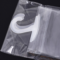 Support de garde-robe Transparent pour handicapés, porte-permis d'identification de stationnement, protection de garde-robe, sac à manches suspendues
