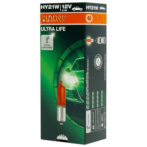 Lampadina Alogena <span class=keywords><strong>Osram</strong></span> ULTRA LIFE 64137ULT 12V 21W HY21W BAW9s 910.263, Germania - Product Image 1