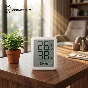 ZenMeasure – Jauge numérique de température et d'humidité pour animaux de compagnie, prix usine, pour le confort intérieur des chiens et des chats, prête à être expédiée - Product Image 1