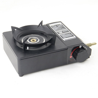 Nouveau four de camping portable extérieur thermique deux-en-un avec connexion GPL au réchaud à gaz butane résistant aux intempéries