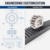 Pièces métalliques de haute précision ±0,01 mm pour l'automatisation industrielle, usinées sur mesure par CNC