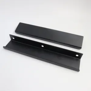 Aluminium Alloy Long Drawer Hardware Kitchen Cupboard Handle Sliding Long Wardrobe Pull Concealed Cabinet Door Handle