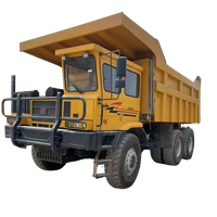 Camion à benne rigide tout-terrain Shacman 6x4 à haute efficacité, équipement minier d'occasion, diesel, automatique, poids lourd, Weichai, gauche, Euro 3