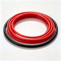 Cable de Silicona Veroncable 10AWG con Cobre Estañado, 100m de Longitud, Voltaje Nominal 240V/600V, Colores Rojo y Negro para Paquetes de Baterías Electrónicas