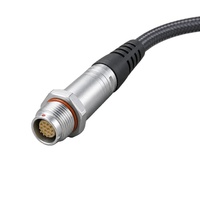 Connecteur Étanche IP68 pour Eau Profonde, Connecteur Sous-Marin Marin en Laiton Plaqué Or, 2-40 Broches, Verrouillage Push-Pull, Personnalisé