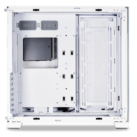 Caja de Juego Lian Li O11D EVO RGB de Doble Cámara, Compatible con Radiadores de hasta 420 mm, Gestión de Cables, Paneles de Vidrio Templado, Chasis Reversible