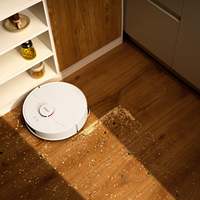 Robot aspirateur et serpillière Jonr P20 Pro avec vidage automatique, aspiration 8000Pa, navigation LDS, balayage humide et sec pour hôtels et usage extérieur