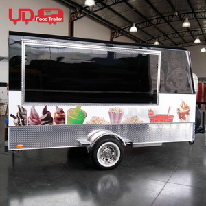 Strada di Vendita Mobile da cucina Mais Dolce Hot Dog Rimorchio Fast Food Vending Carrello - Product Image 3