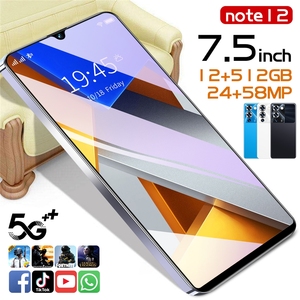 Note12เคสโทรศัพท์มือถือ<span class=keywords><strong>16GB</strong></span> + 512GB LTE CDMA 7.5นิ้วปลดล็อคน่ารัก - Product Image 4
