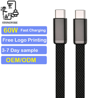 Cable de Carga Rápida Tipo-C a Tipo-C, 60-240W, 5A, 1m/2m, Trenzado de Nailon, Carcasa de Aleación de Zinc, PD 3.1, para Computadora, Auriculares, Cámara e iOS
