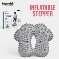 Plataforma de Ejercicio Inflable para Mujeres, Equipo de Fitness, Tabla de Masaje para Aliviar el Dolor, para Caminar en Interiores, Diseño Compacto