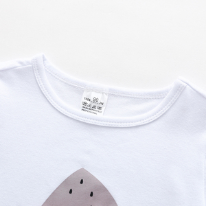 Conjuntos de ropa para niñas, ropa de marca para niñas, camisa estampada de verano, camiseta de manga corta + faldas, trajes con lazo, vestido de princesa de 2 uds., 2020 - Product Image 3