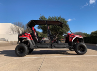 Véhicule utilitaire agricole UTV 300CC 4 temps en promotion, logo personnalisé disponible, moteur UTV 300cc