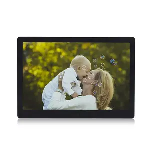 Hochwertiger 10-Zoll-Desktop-Video-MP4-Player mit digitalem Foto rahmen und englischer Fernbedienung