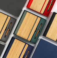 LT Wholesale Carnet A5 personnalisé A901 e-friendly Carnet FSC papier couverture bambou avec logo