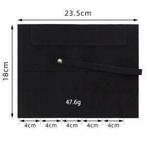 Custom logo Travel <b>Watch</b> Pouch Durable Business Bag Capacity <b>Watch</b> Storage Bag Soft PU Leather <b>Watch</b> Rolls - Product Image 2