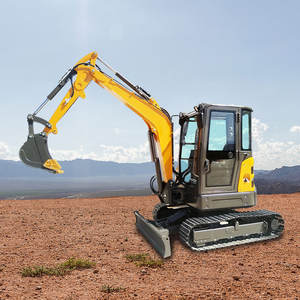 Lichtgewicht rupsvoertuig voor landschapsverbetering 6 ton graafmachine graafmachine 6 ton mini rupsgraafmachine - Product Image 1