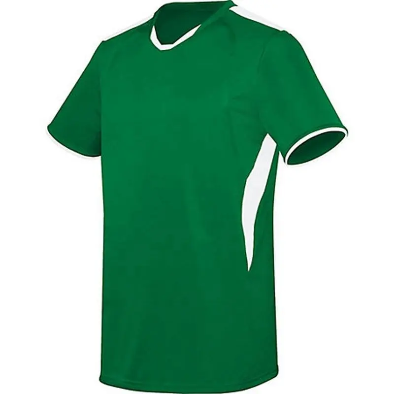 Individuelles Design Hemd Damen Fan Soccer Jersey USA Individuelles Verpacken kostenloses OEM-Druckmuster gestrickt europäisches Formal mit Muster