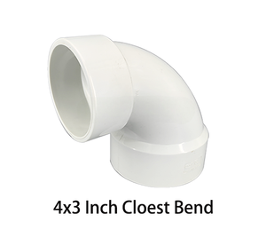DBRfittings <span class=keywords><strong>PVC</strong></span>パイプ継手 <span class=keywords><strong>4</strong></span>インチ 3インチ クローゼットベンド 床排水用<span class=keywords><strong>PVC</strong></span>パイプ継手 ベンド - Product Image 3