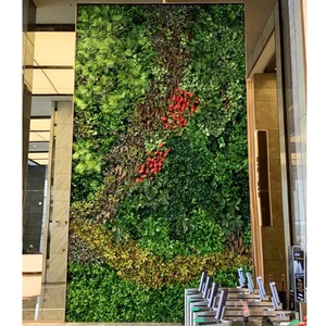 Paneles de plantas de hierba de boj <span class=keywords><strong>artificial</strong></span> Plantas artificiales Jardín vertical de pared verde 3D <span class=keywords><strong>artificial</strong></span> - Product Image 2