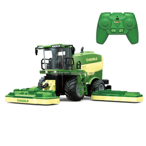 Modèle de <span class=keywords><strong>jouet</strong></span> de <span class=keywords><strong>tracteur</strong></span> agricole 6613 1/24 6CH en alliage, <span class=keywords><strong>tondeuse</strong></span> à gazon autopropulsée à disques, pulvérisateur RC 2.4G, moissonneuse-batteuse - Product Image 1