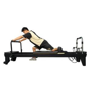Máquina de reformador de Corea de aleación de aluminio <span class=keywords><strong>Aero</strong></span> <span class=keywords><strong>Pilates</strong></span> con caja Premium Studio Commercial Home <span class=keywords><strong>Pilates</strong></span> White <span class=keywords><strong>Pilates</strong></span> Core Bed - Product Image 1