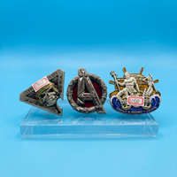 Pièce de monnaie commémorative en alliage de zinc avec logo personnalisé, pièce de monnaie en métal moulé sous pression 3D pour cadeaux de reconnaissance d'entreprise