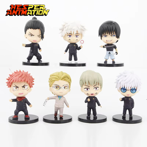 HESPER Set de 7 Figuras Coleccionables de 10CM de Jujutsu Kaisen: Geto, Gojo, Toji, Yuji, <span class=keywords><strong>Nanami</strong></span>, en PVC, Regalo de Anime - Product Image 2