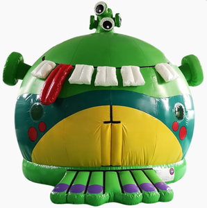 Castle inflatable's 18ft x 22ft Alfie the alien 3D alien castle inflatable castle - Product Image 2
