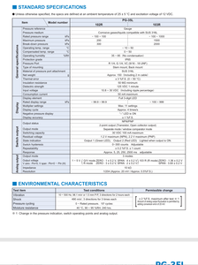 Transductor Industrial con Medidor Digital NIDEC-COPAL PG-35L - Product Image 3