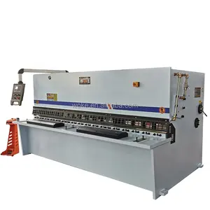 10x3200 QC12Y Steel Sheet Hydraulic Swing Beam Shearing machine