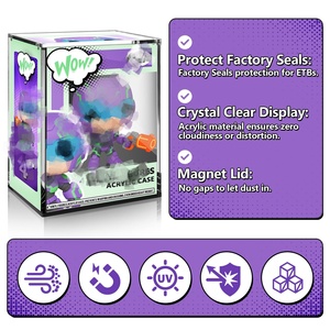 Caja Protectora Acrílica Magnética a Prueba de Polvo para Figuras Coleccionables FUNKO POP, <span class=keywords><strong>Precio</strong></span> al por Mayor - Product Image 5