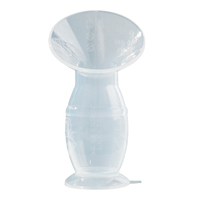 Nouveau design sans BPA mère soins meilleur tire-lait manuel avec aspiration collecteur de lait en Silicone de qualité alimentaire
