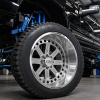 Jantes tout-terrain forgées polies à 8 trous, design épais à 8 branches, 17, 18, 20, 22 pouces, 8x165.1, 8x170 pour Hummer H2, Chevy Tahoe, GMC