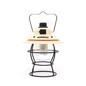 Camping Lantern LED Light 2700K Warm White Metal Body IP65 Waterproof Freestanding Outdoor Use - Product Image 3