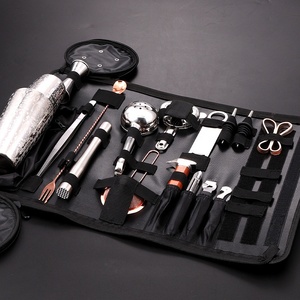 2025 bán chạy <span class=keywords><strong>bartender</strong></span> đi du lịch Túi <span class=keywords><strong>bartender</strong></span> Kit túi Cocktail Shaker đặt cán bartending Túi - Product Image 3