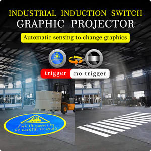 Remplacer le projecteur industriel personnalisation projecteur LOGO IP65 60w étanche avertissement industriel sécurité <span class=keywords><strong>chariot</strong></span> <span class=keywords><strong>élévateur</strong></span> Attention - Product Image 2