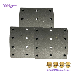 Plaquettes de frein haute performance Yamei WVA 19939 en céramique/semi-métalliques 19094 pour camions lourds Actros & Howo - Product Image 5