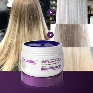 <span class=keywords><strong>Maschera</strong></span> per <span class=keywords><strong>Capelli</strong></span> Pallamina Purple per <span class=keywords><strong>Capelli</strong></span> Biondi <span class=keywords><strong>Decolorati</strong></span>, Rimuove i Toni Gialli, Riduce l'Effetto Ottone e Condiziona i <span class=keywords><strong>Capelli</strong></span> Secchi e Danneggiati - Product Image 3