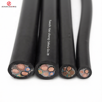 Kabel Berlapis Karet Fleksibel YC 450/750V Konduktor Tembaga Tugas Berat Tahan Air Tahan Minyak