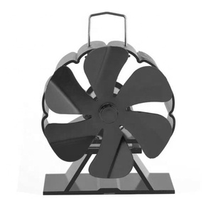 Ventilatore per Stufa a Legna Potenziato con 12 Pale, Ventilatore per Caminetto ad Alta Efficienza, Accessori per Caminetto - Product Image 3