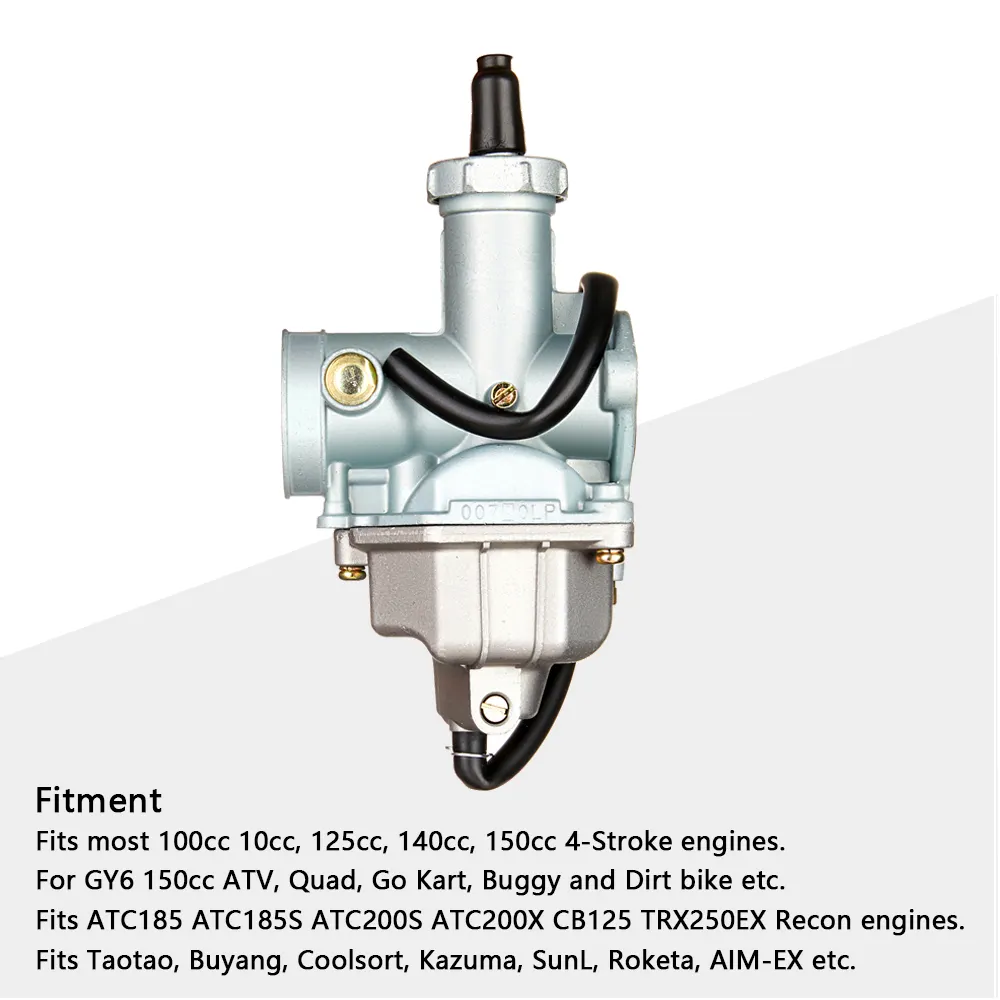 Karbüratör 26mm PZ26 Honda XR100 XR100R XR200 XR200R CRF100F CB125S XL100S XL125S kir bisiklet karbüratör