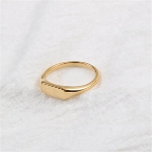 Yiwu Aceon donne in <span class=keywords><strong>acciaio</strong></span> <span class=keywords><strong>inossidabile</strong></span> che gettano l'anello con sigillo identificativo a barra vuota con timbratura stretta di parola personalizzata minima - Product Image 4