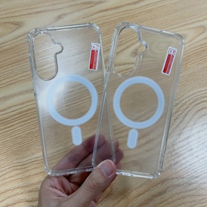 Funda Magnética Transparente para Teléfono <span class=keywords><strong>Samsung</strong></span> A57 A27 A37 S26 Ultra <span class=keywords><strong>Z</strong></span> <span class=keywords><strong>Fold</strong></span> 8 <span class=keywords><strong>Flip</strong></span> 8, Carcasa Transparente Antigolpes para iPhone 18 PM - Product Image 2