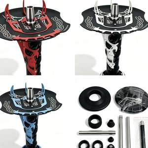 Base de Metal para Cachimba con Impresión Personalizada, Set de Pipa de Agua, Accesorio para Fumar en Escritorio, para Lounge o Bar - Product Image 6