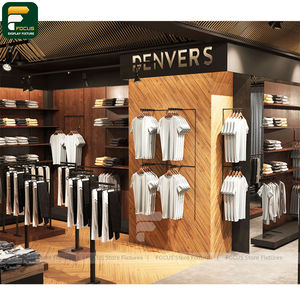 Exhibidor de Ropa Moderno para Minoristas, Mostrador de Ropa, Mueble para Prendas, Accesorio de Vidrio - Product Image 6