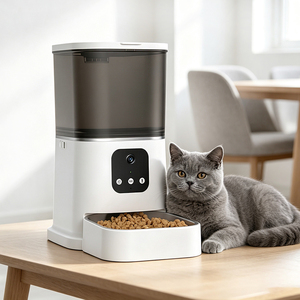 Comedero automático para mascotas con estructura antiobstrucción, comedero inteligente para mascotas con wifi. - Product Image 1